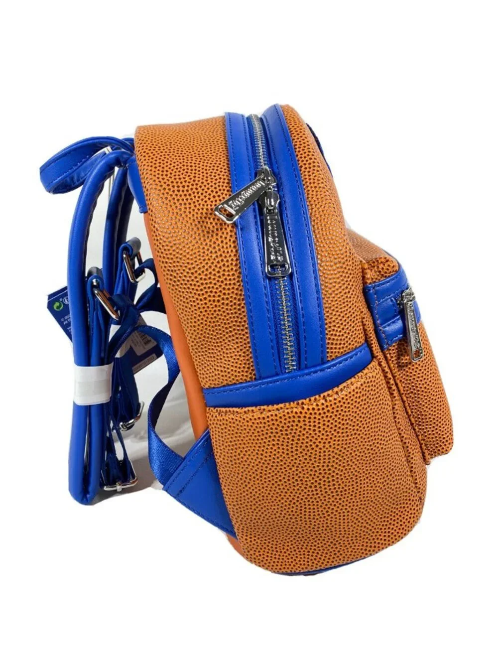 Loungefly NBA New York Knicks Basketball Textured Mini Backpack